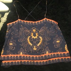 Free People Flirty Pattern Tank